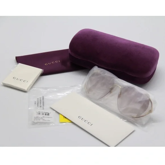 NEW GG0651S 004 NEW COLLECTION GUCCI SUNGLASSES WOMEN’S EYEWEAR GUCCI GG 0651S - Picture 12 of 13